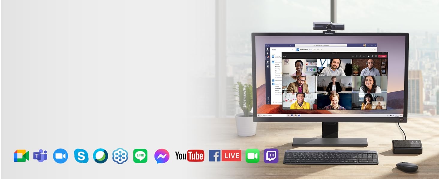 AVerMedia PW515, PW515, Webcam, conferencing webcams, gamer camera, computer camera, online webcam