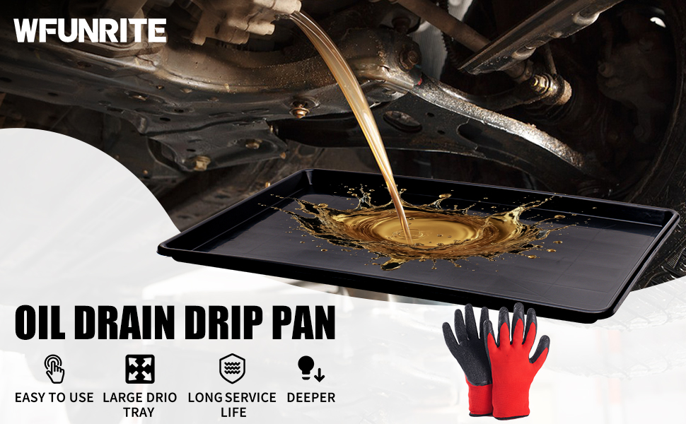 oil drip pan car maintenance supplies leak-proof oil drip tray
