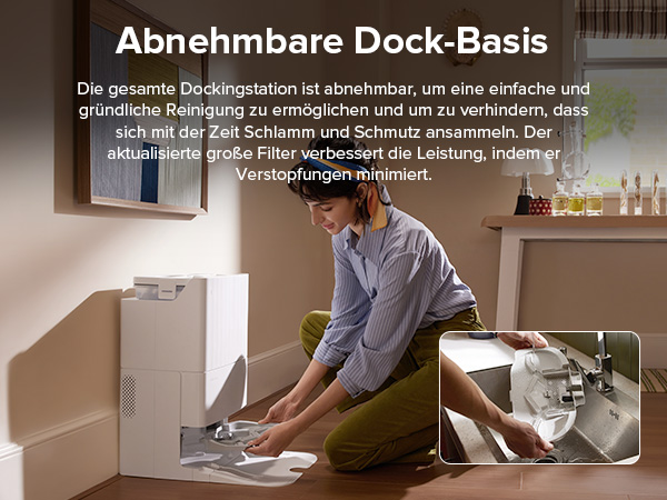 Abnehmbare Dock-Basis