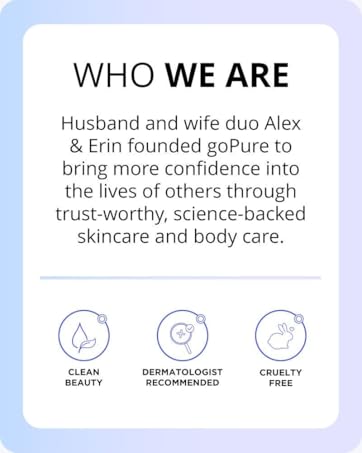 goPure 'Who We Are' describes brand.