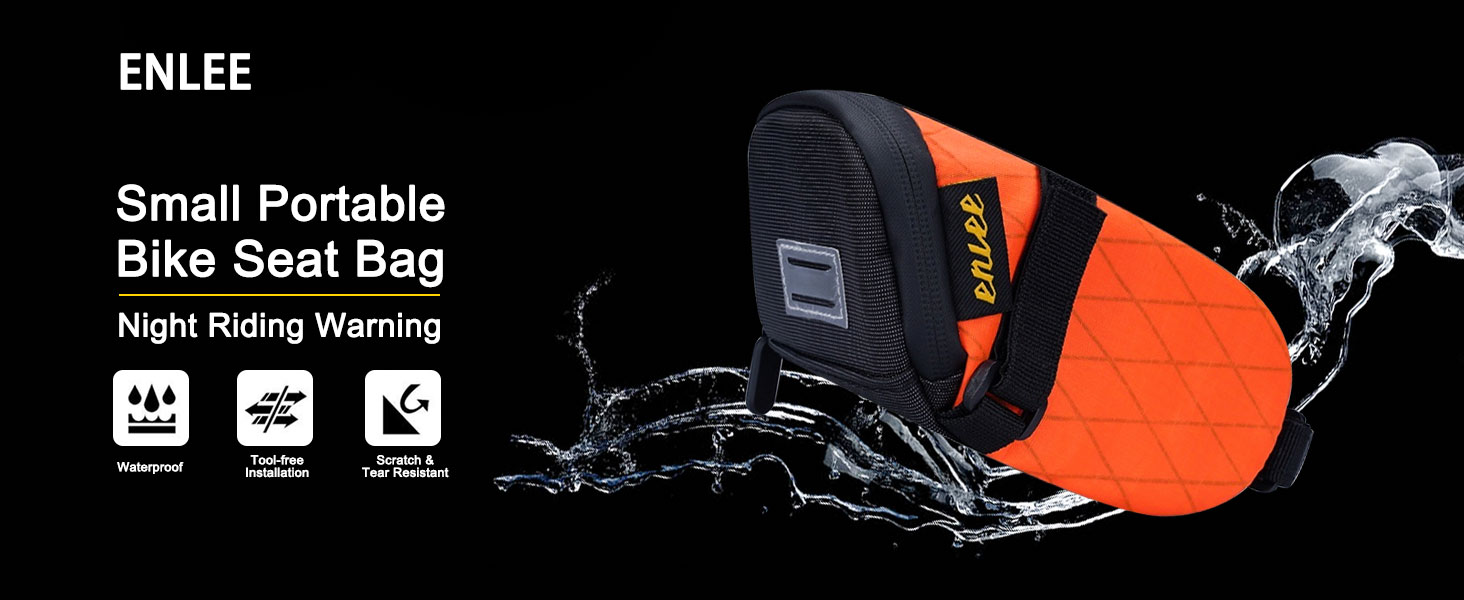 bike saddle bag