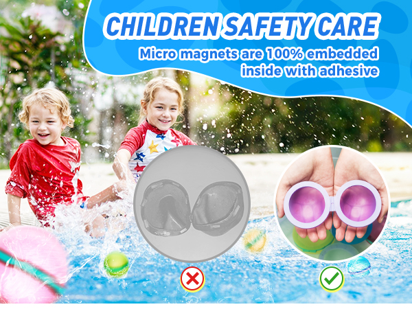 Reusable water balloons for kids