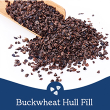 buckwheat hull fill meditation round cushion