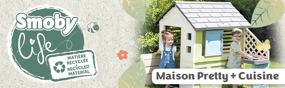 Smoby Life Maison Pretty + Cuisine d'été 8 1