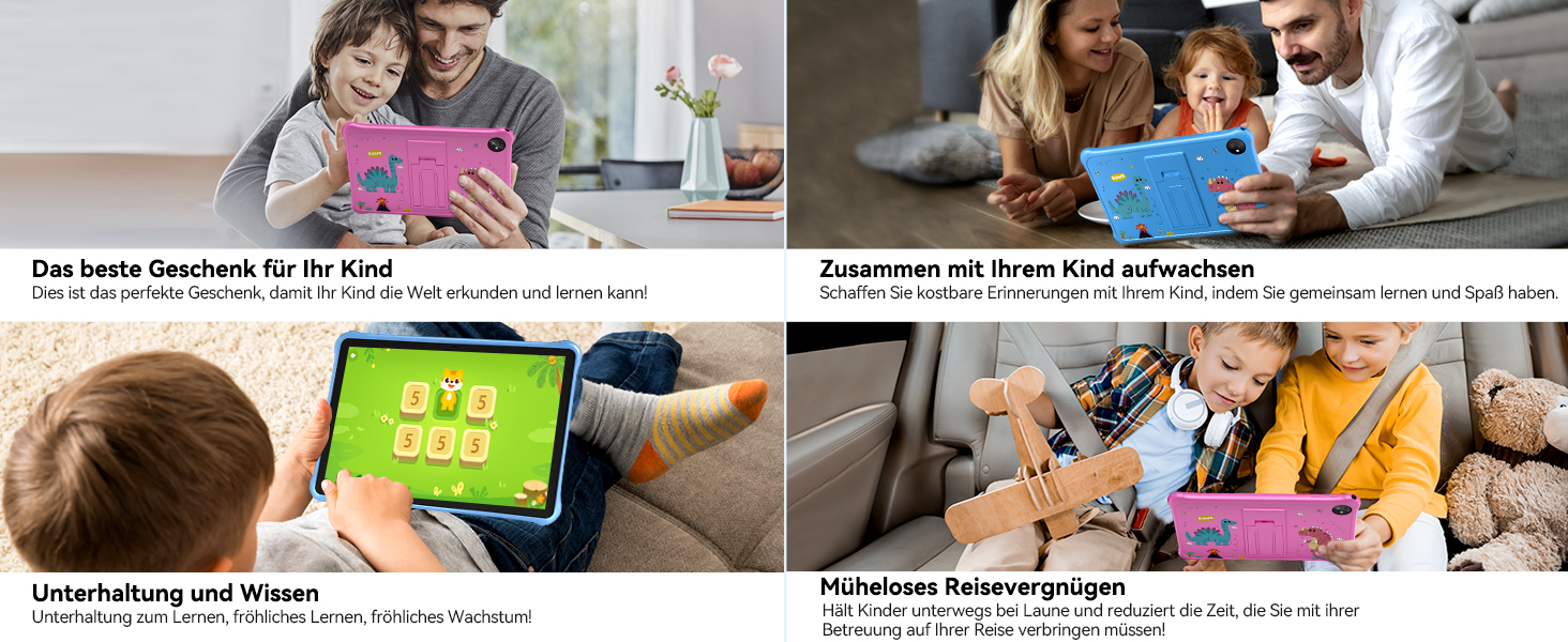 Blackview Tab30 Kids Tablet 10 Inch, 6GB RAM + 64GB ROM, Android 13