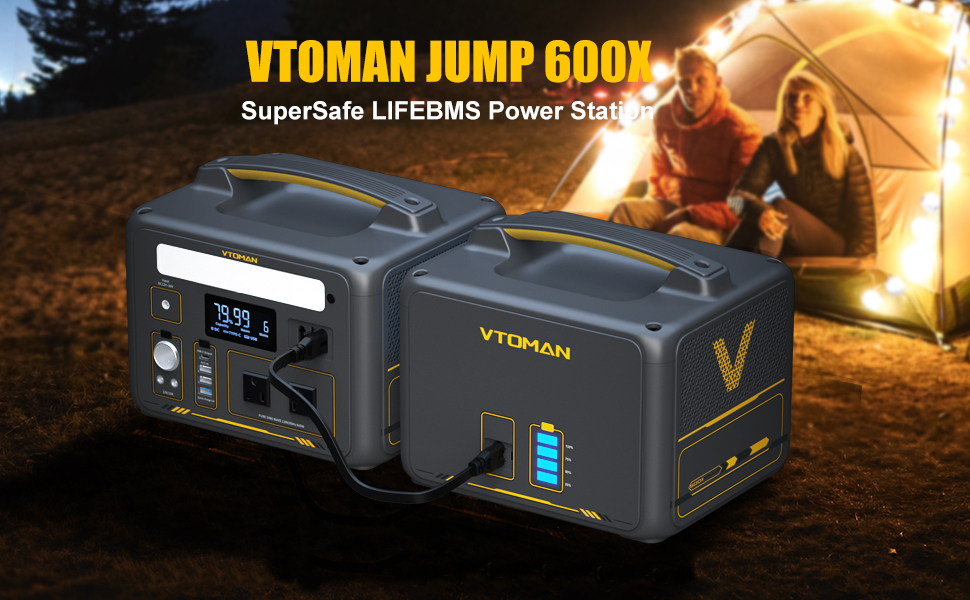 JUMP600X + batería extra