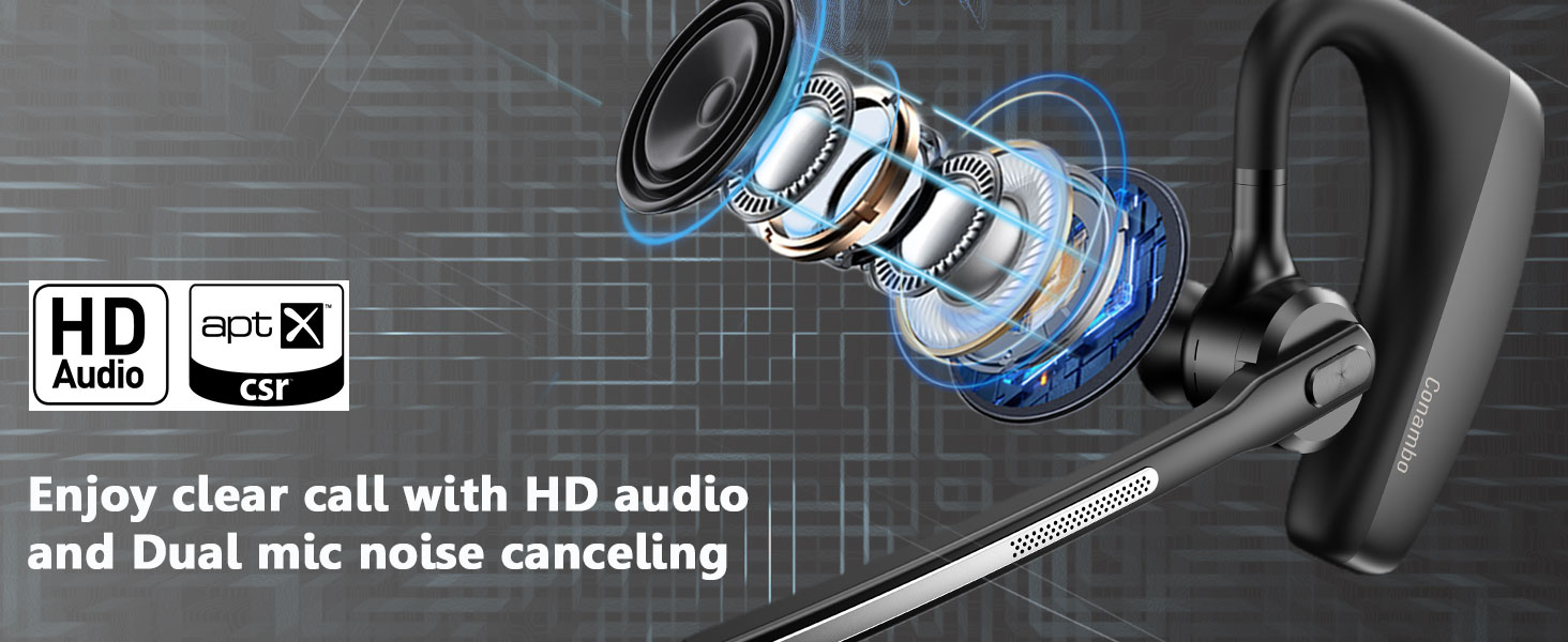 bluetooth headset for clear calls