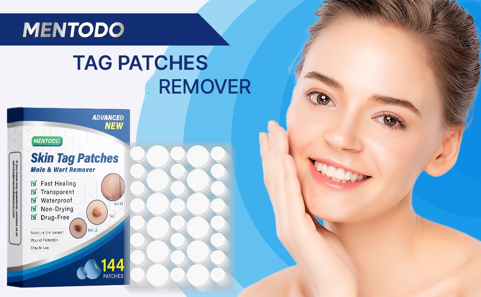 Skin Tag Treatment Patches Fast Healing Wart and Skin Tag Treatment