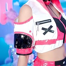 ピンククリアストーン コスプレ 天使 リリパレ キューピッドセーラー レディースピンク