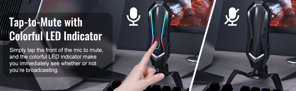 rgb computer microphone