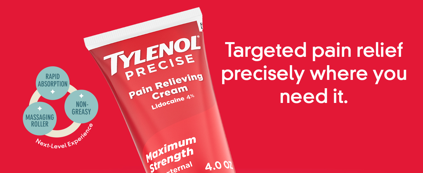 pain reliever cream lidocaine topical analgesic 4% maximum strength fast acting relief penetrating