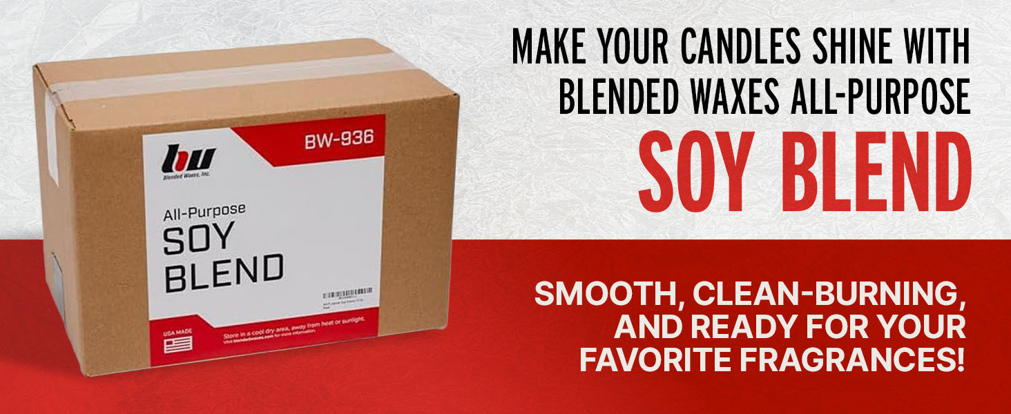Make your candles shine with Blended Waxes All Purpose Soy Blend