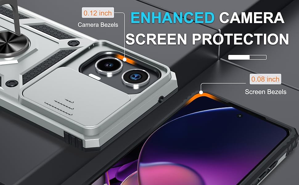 moto g stylus 5g 2024 case with screen protector