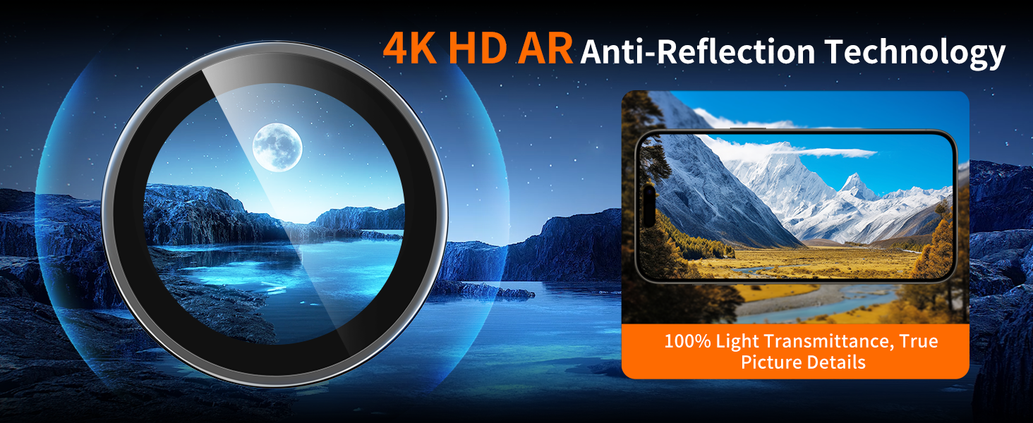 AR 4K HD Anti-Reflection Tech