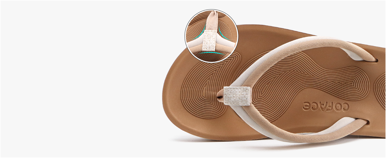 comfortable flip flops for women