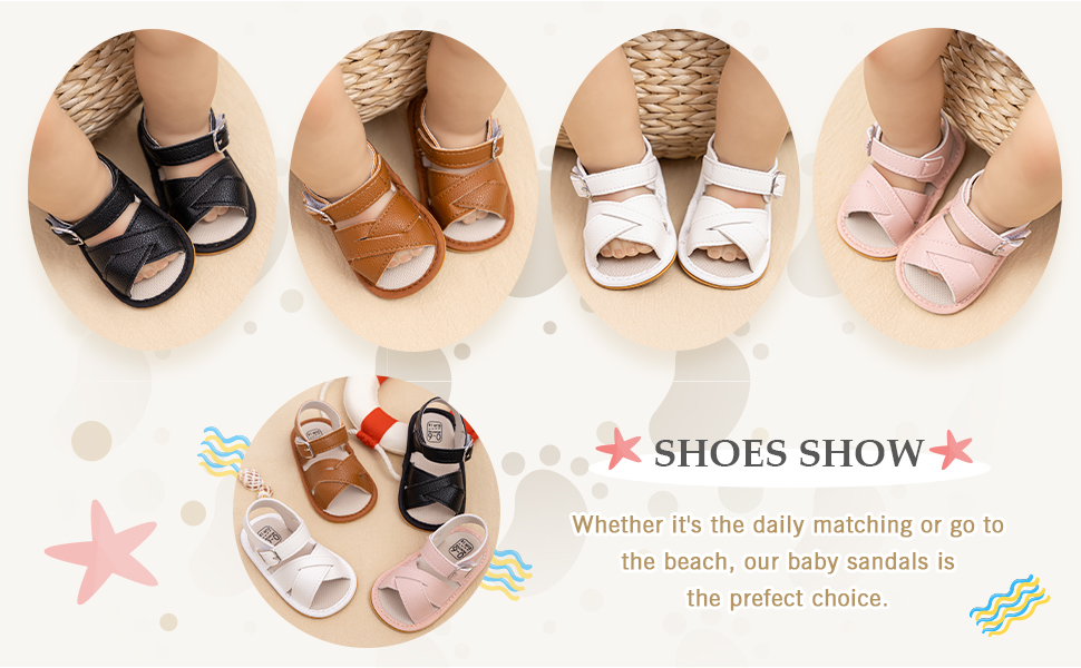  infant baby sandal boys girls shoes 3 6 12 18