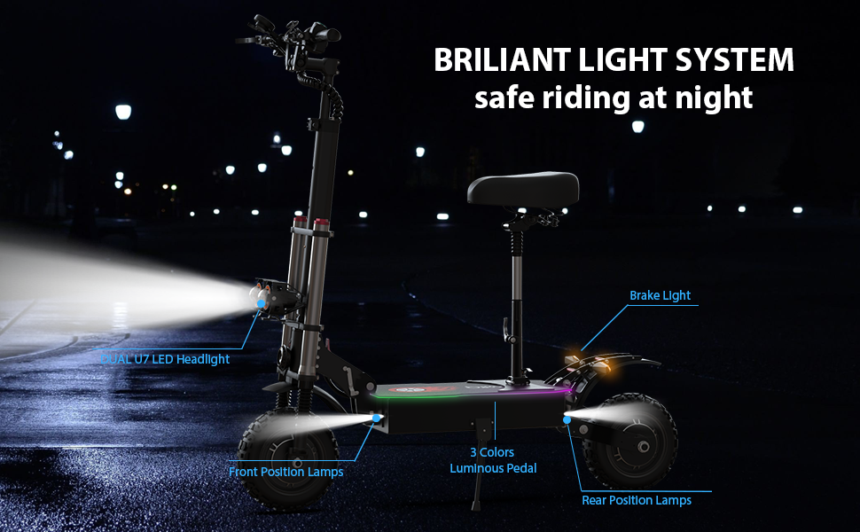Electric scooter for adult
