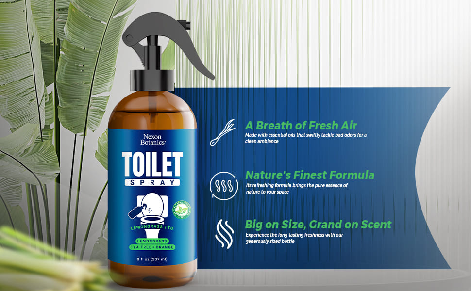 Amazon.com: Lemongrass Tea Tree Toilet Spray 8 fl oz - Before You Go - What Are The Ingredients In Pooph Spray