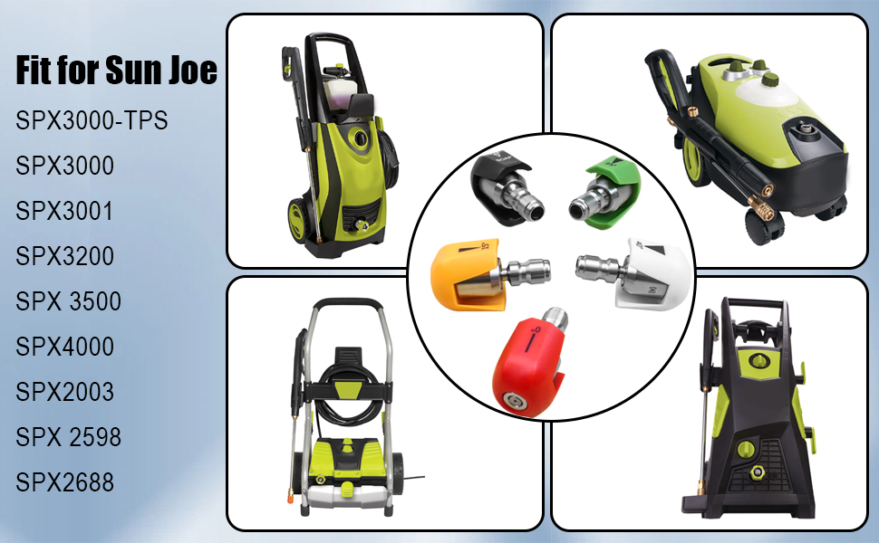 SPX3000TPS Quick Connect Pressure Washer Nozzle Spray Tip