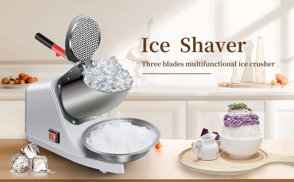 Amazon.com: Electric Shaved Ice Machine 380W - 1500r/min