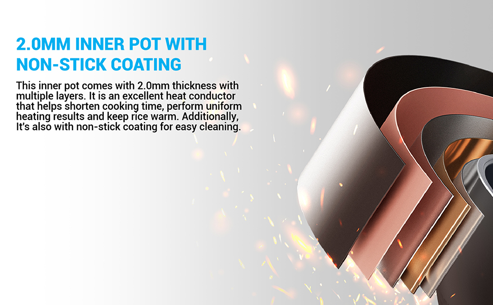 nonstick rice cooker