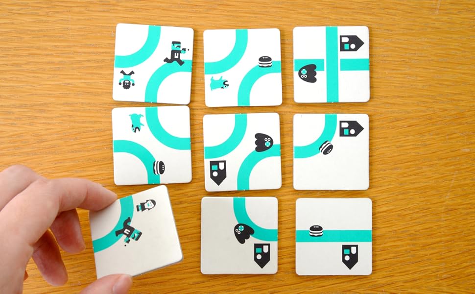 Oink Games Nine Tiles Panic • Das Gesellschaftsspiel aus Japan