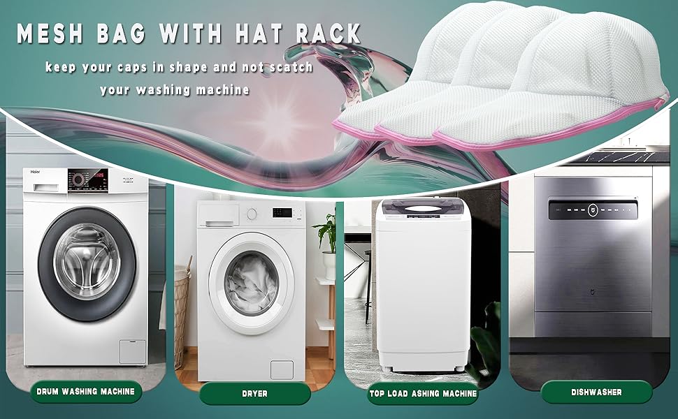 Hat Cleaner Hat Cage for Washing, Hat Laundry Wash Bags