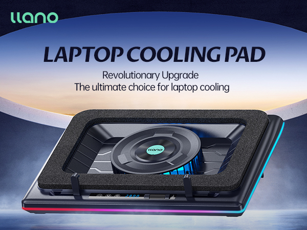 Amazon.com: llano V12 RGB Laptop Cooling Pad, Gaming Laptop