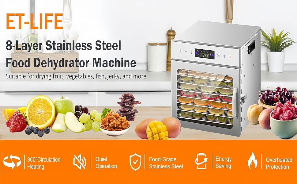Home Professional Fruit Food Dryer
