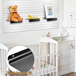 Slatwall Shelves