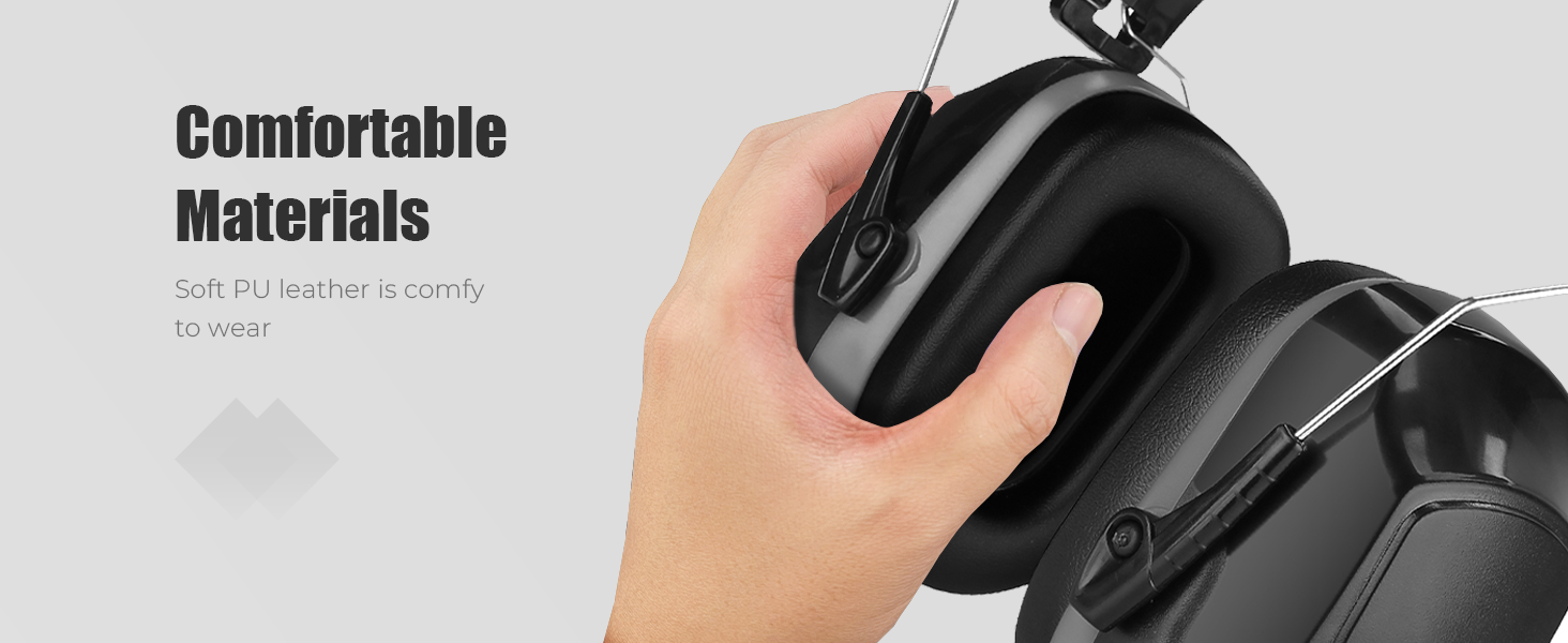 ProCase Noise Reduction Safety Ear Muffs