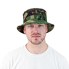 B06XRBJMGB Connectyle women's bucket hat white bucket hats cotton bucket hat cool bucket hat