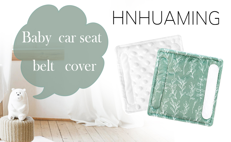 HNHUAMING Baby Car Seat Strap Covers Shoulder Pads for Baby