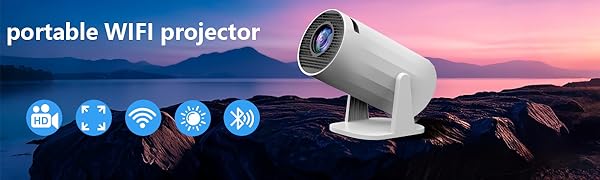 portable WlFl projector