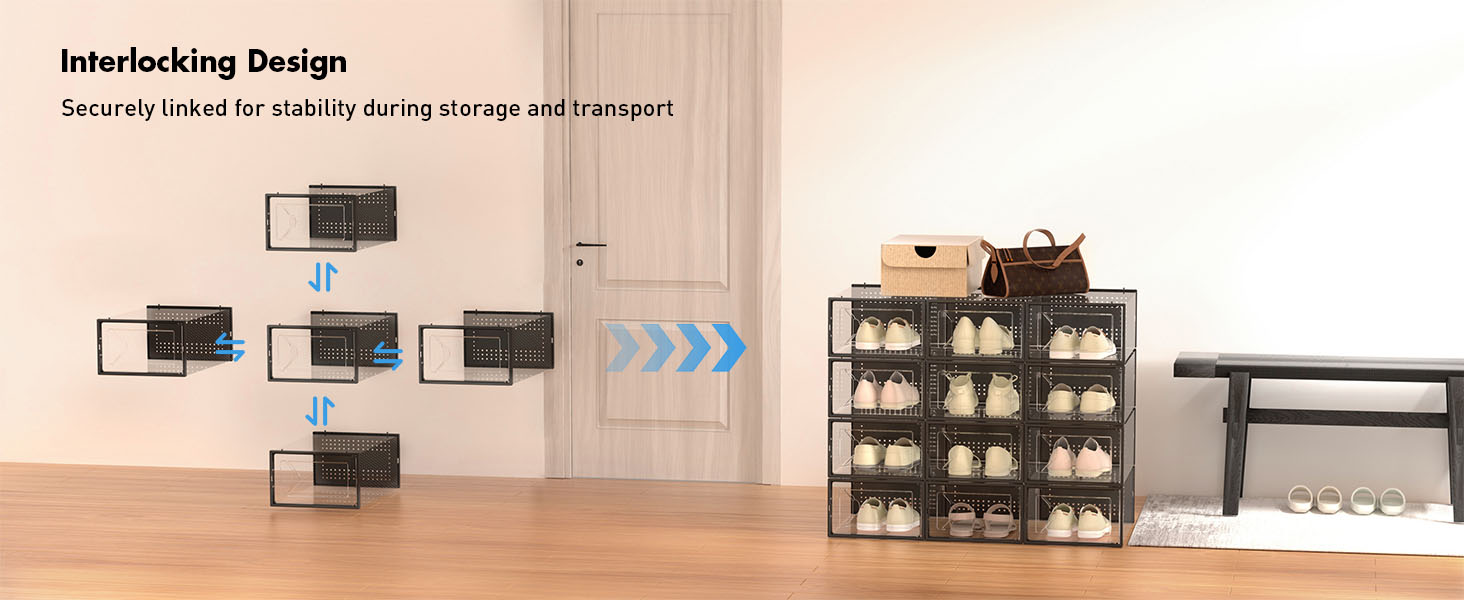 cajas para zapatos organizador 