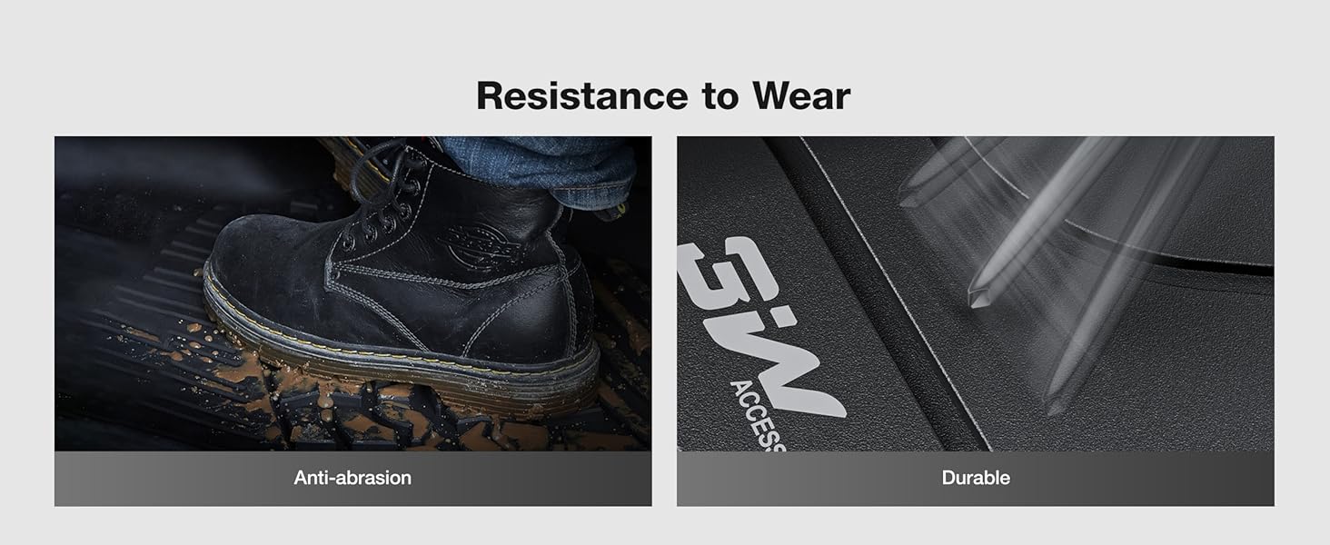 3W Floor Mats for Toyota 2024 Double Cab(Not fit