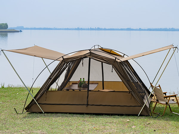 限定価格シェルター テント 3人用 220×220×200 cm Amazon.co.jp: TOMOUNT シェルターテント 2-3人用 ロッジテント