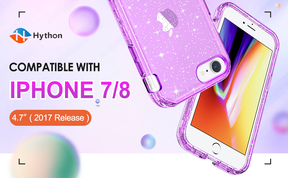 Amazon.com: Hython for iPhone 8, iPhone 7 Case, Crystal