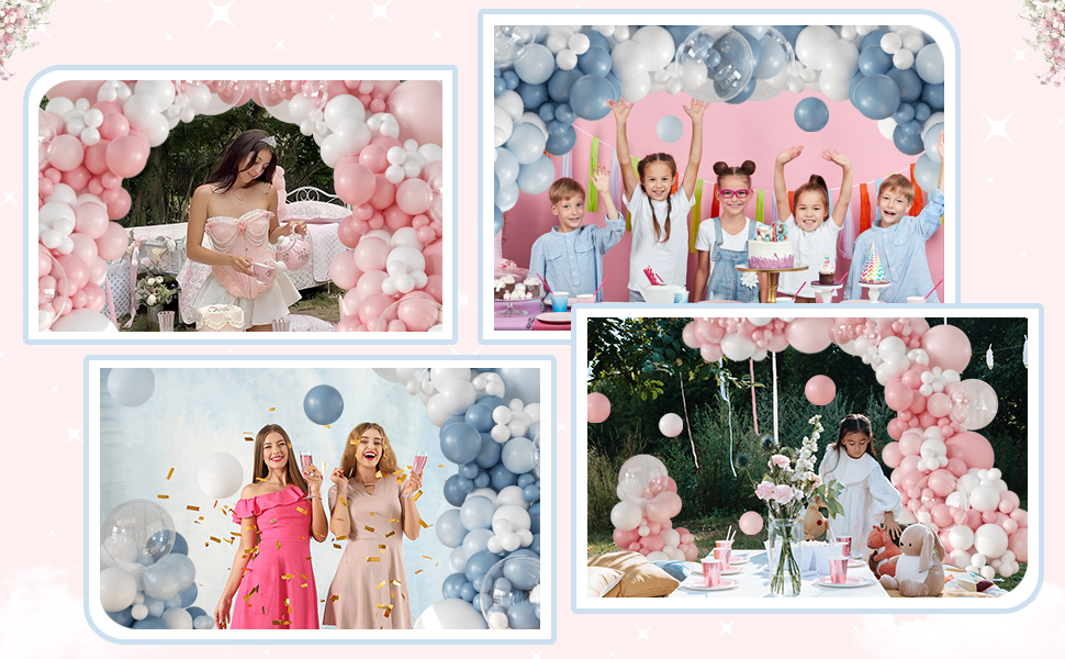 132pcs balloon arch kit