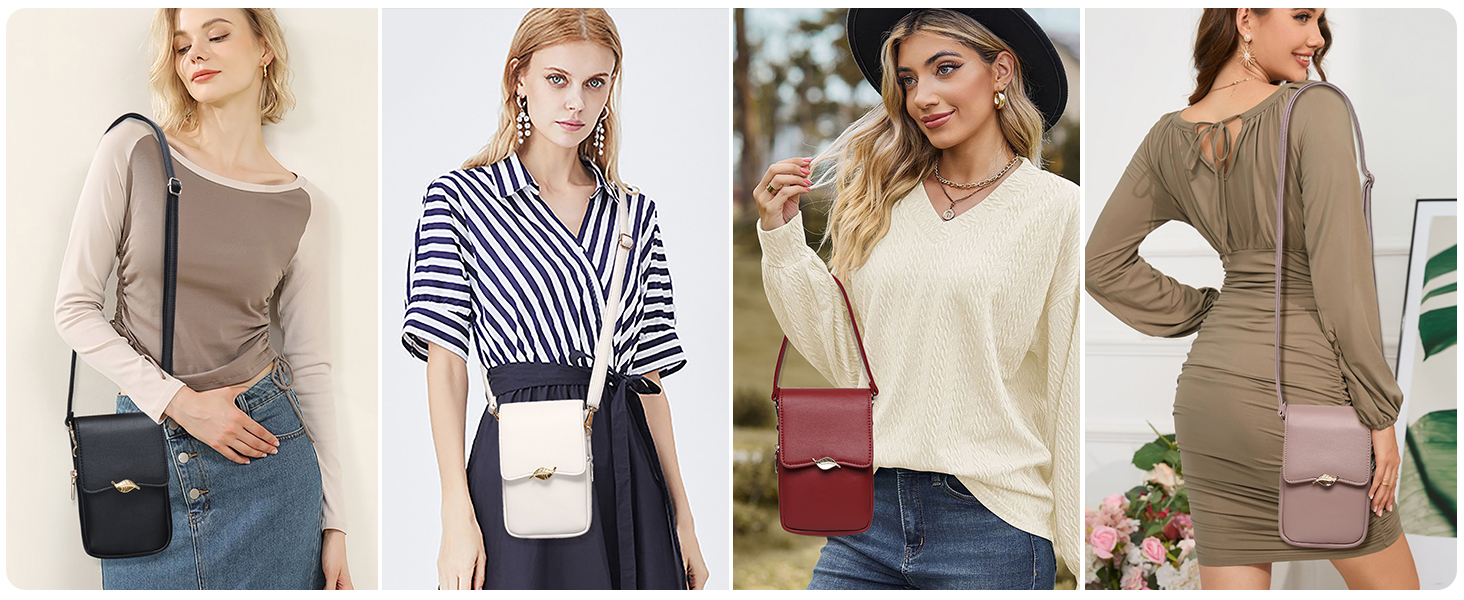 crossbody purses for women trendy