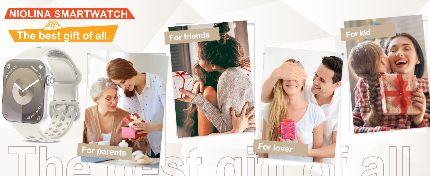 niolina smart watches - best gift choice for you