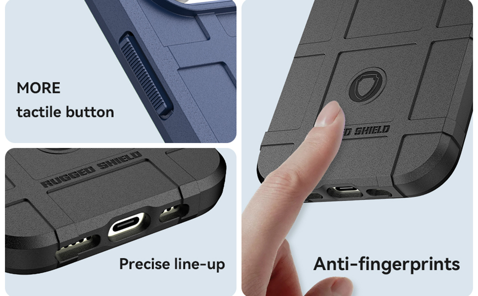 Rugged Shield Slim Fit Shockproof Phone Case