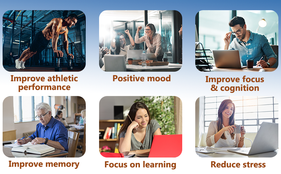 L Tyrosine Gummies 1000mg with B Complex, Memory and Focus, Cognition, Mood, Stress - Relie