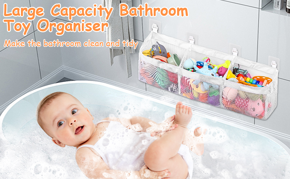 Filets de Rangement Jouets pour Bain