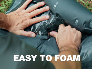 Easy to foam