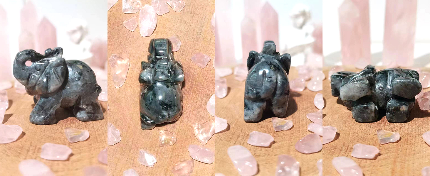 Office Room  Elephant Figurines