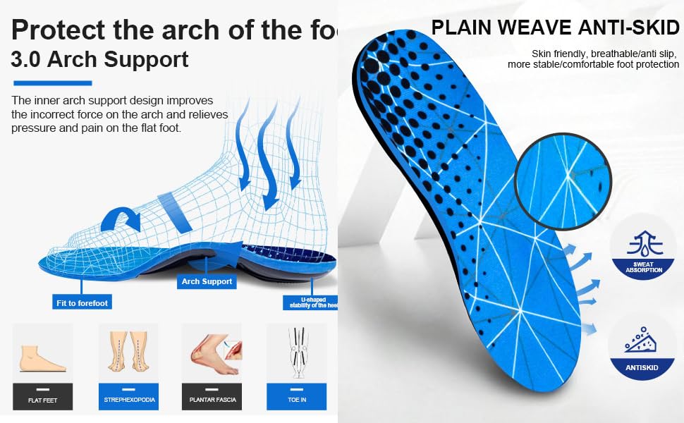 Flat feet Arch support