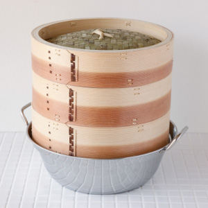 かごや せいろ 30cm ステンレス鍋セット Amazon｜【かごや】杉 中華蒸篭(セイロ・蒸し器)30cmステンレス