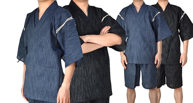 甚平 メンズ 綿 涼しい 花火大会 父の日 夏祭り プレゼント 男性 寝間着 パジャマ