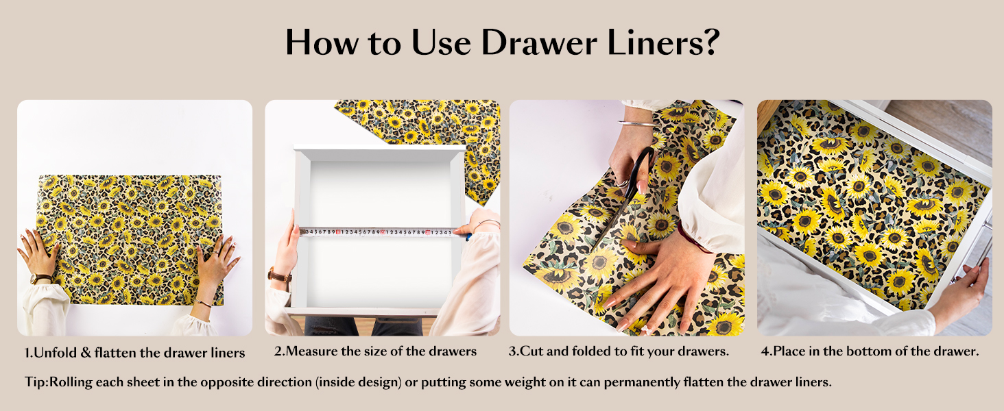 Flame Date 8 Sheets Large Lavender Drawer Liners for